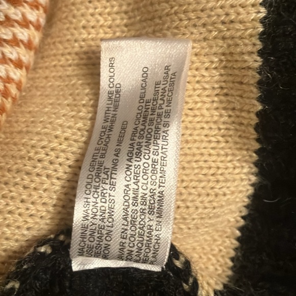 Carolyn Taylor Christmas Sweater size small Rudolph red nose reindeer - Picture 8 of 8